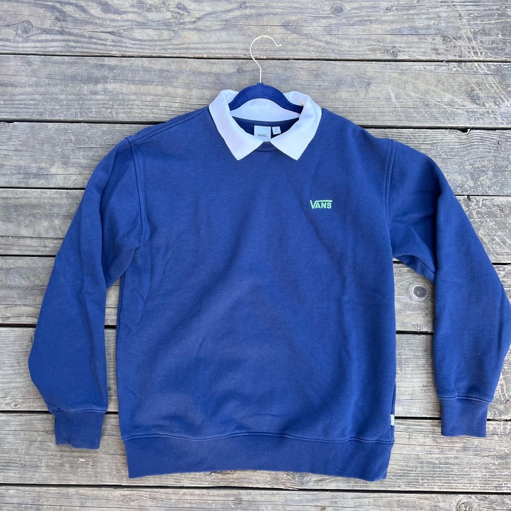 Golf sweater vans sweater with collar